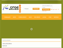 Tablet Screenshot of cfaecentro-oeste.pt